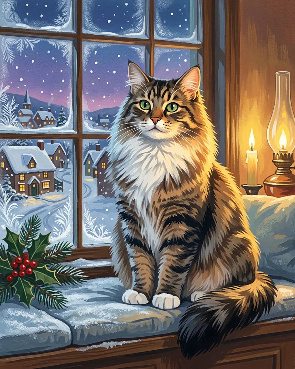 Snowy Window