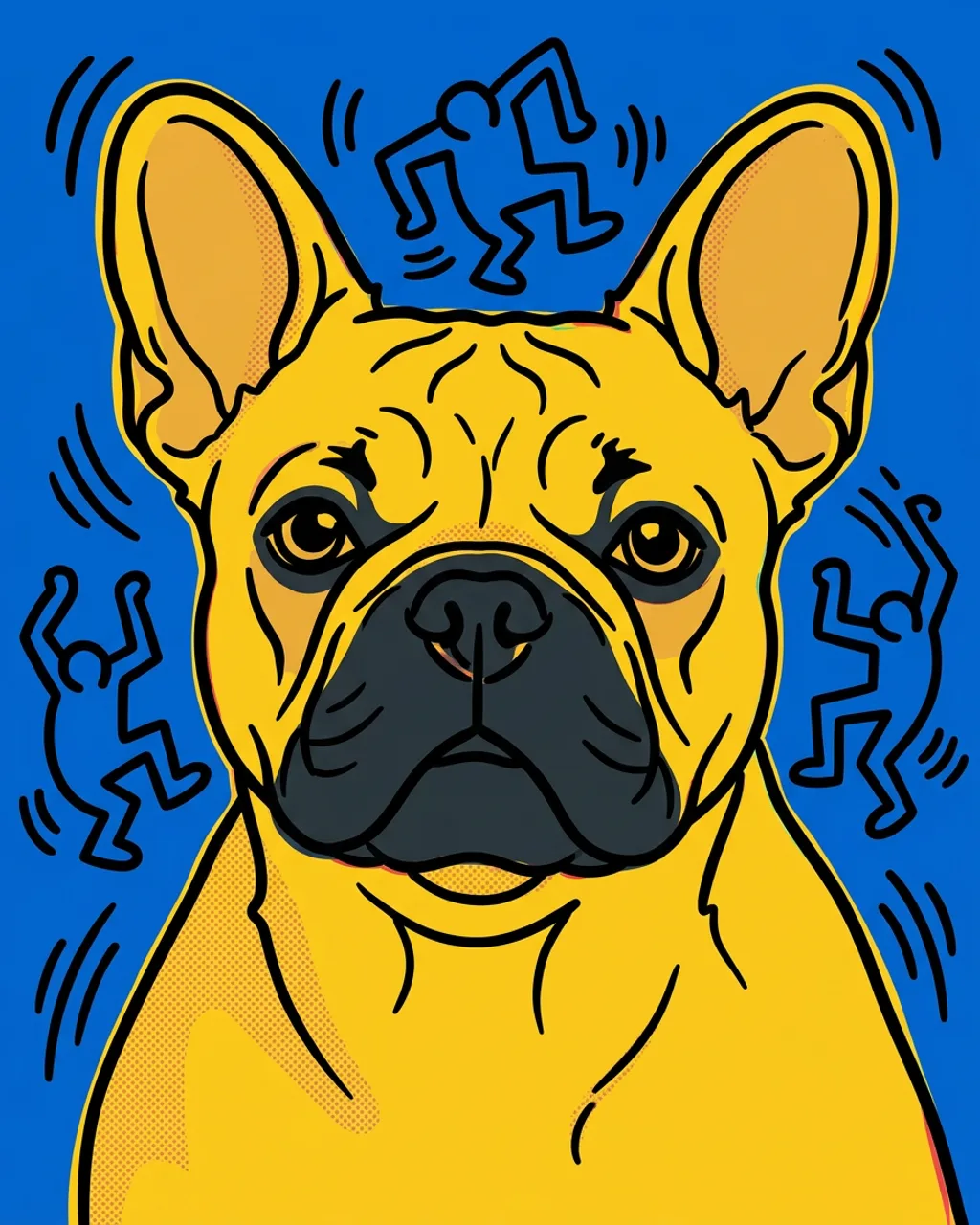 Pet Pop Art pet portrait background